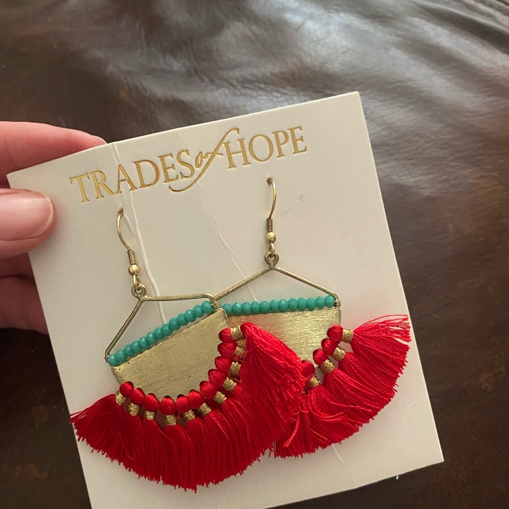 Bombay Fringe ToH fringe earrings ❤️✨ made by artisans from India